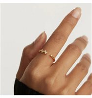 Anneau PDPaola Femme THE NEW ESSENTIALS in Argent Zirconia AN01-672-12 - AN01-672-12